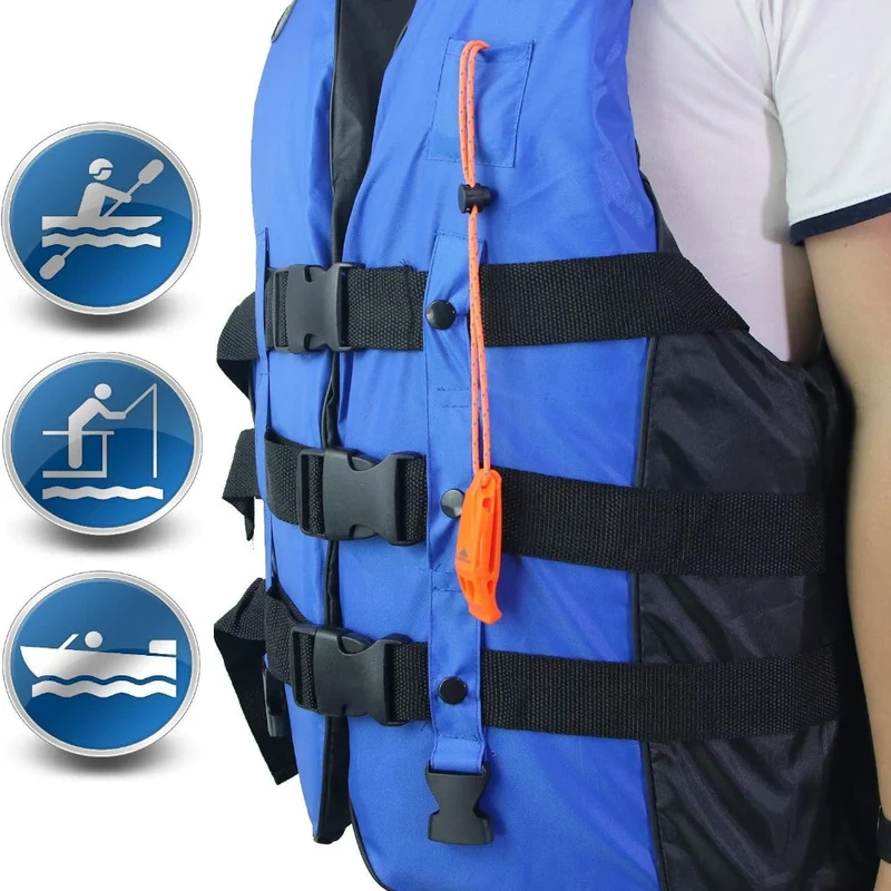 Sikkerhedspibe til jagt, plastmateriale, overlevelse lanyard, camping