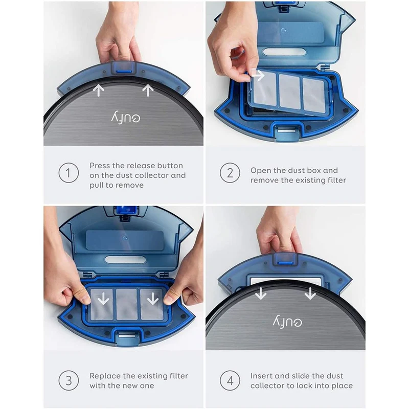 Eufy Blue Filter Cover For Robovac 11S, 25C, 35C