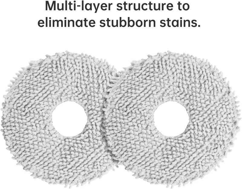 Dreame L10/ L10s/ L20/ X40 Mop Pads (Genuine) (4 Mop Pads)