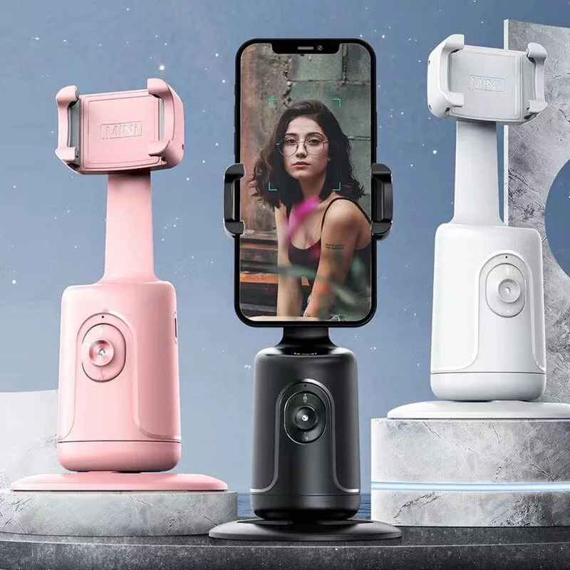 Automatisk Telefonholder med Ansigtsgenkendelse og Sporingsfunktion