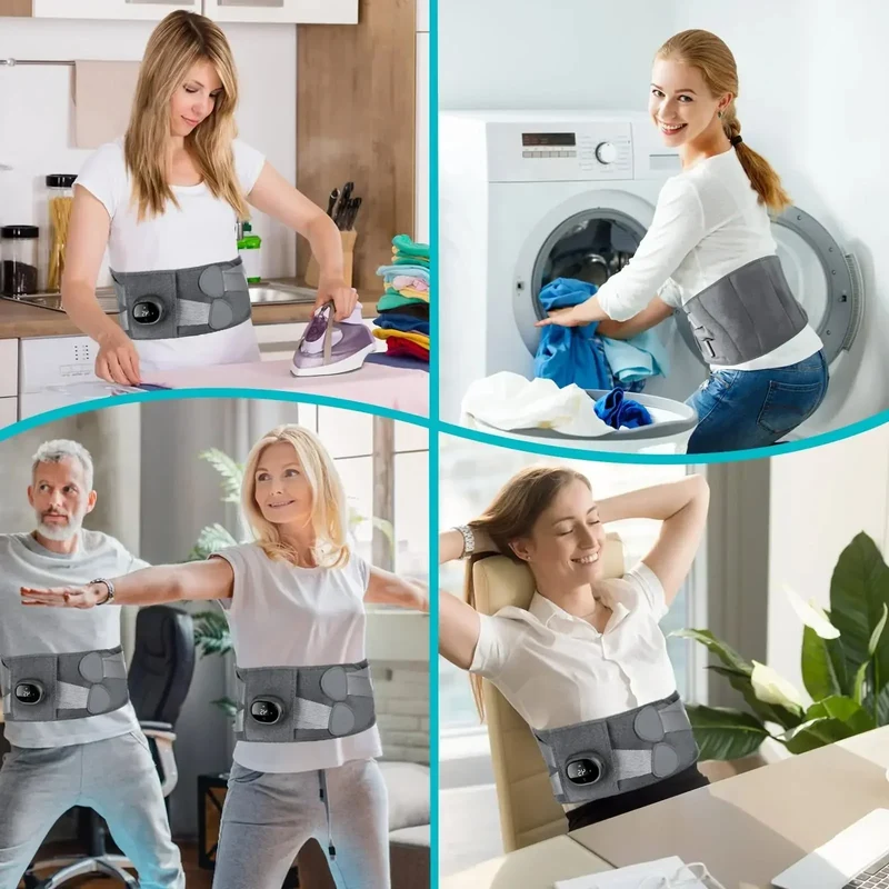 Varmepude og Massageapparat til Lænden