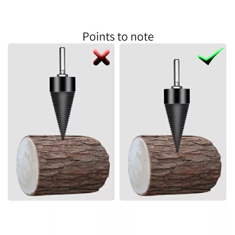 Holzbohrer für Holzspalter