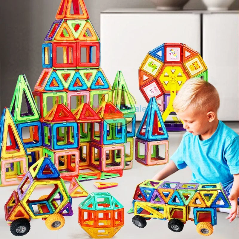Magnetiske Byggeklodser - Kiddoblockz fra Zentronix