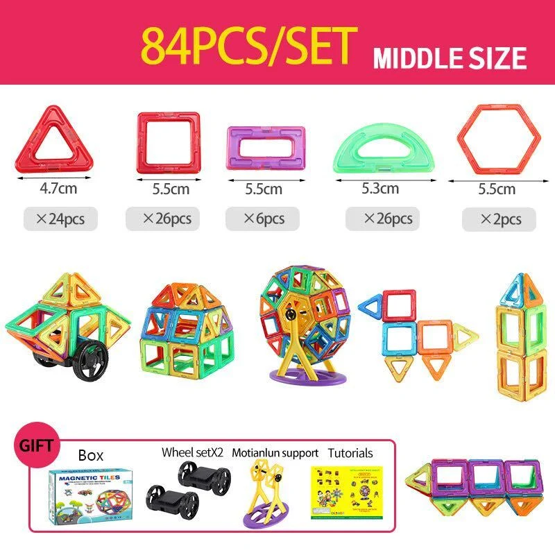 Magnetiske Byggeklodser - Kiddoblockz fra Zentronix