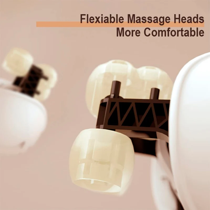 Nackmassage med shiatsu-massage och värme