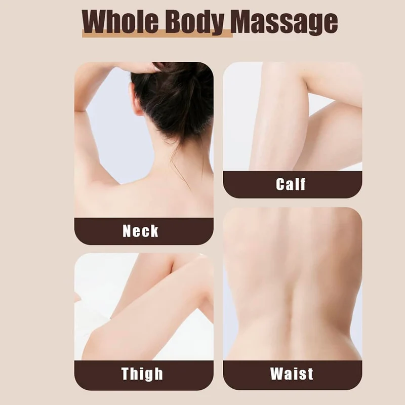 Nackmassage med shiatsu-massage och värme