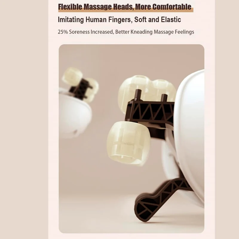 Nackmassage med shiatsu-massage och värme