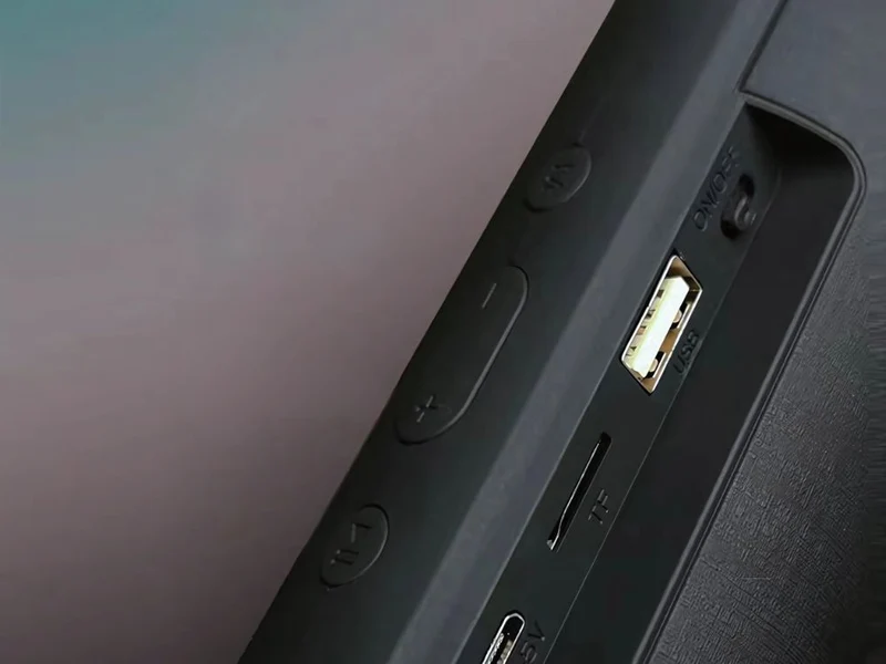 Trådlös Bluetooth-högtalare med USB & microSD – Svart