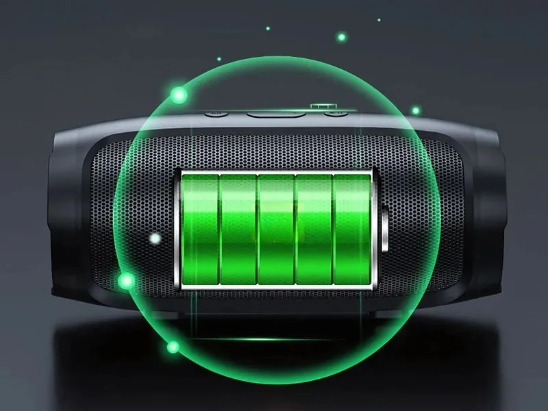 Trådlös Bluetooth-högtalare med USB & microSD – Svart