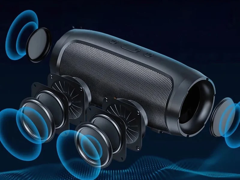 Trådlös Bluetooth-högtalare med USB & microSD – Svart