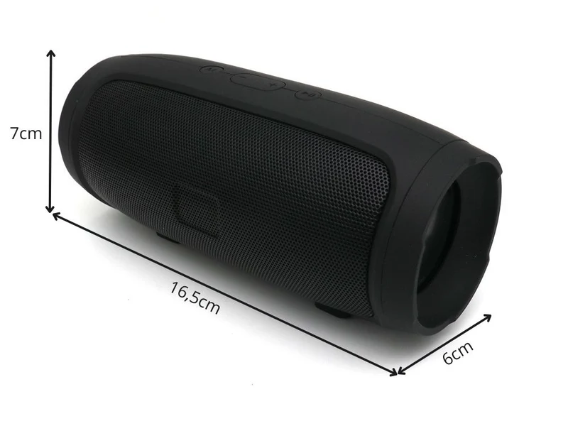 Trådlös Bluetooth-högtalare med USB & microSD – Svart