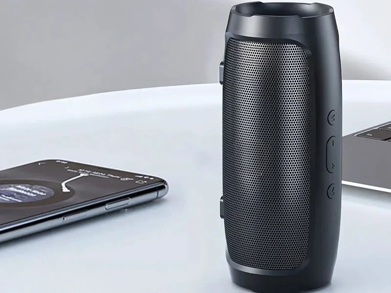 Trådlös Bluetooth-högtalare med USB & microSD – Svart