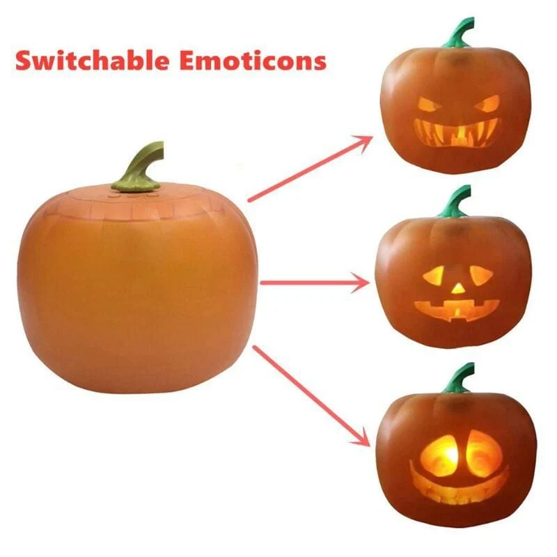 Bevægelsessensor Halloween Græskar med Animation og Projektion