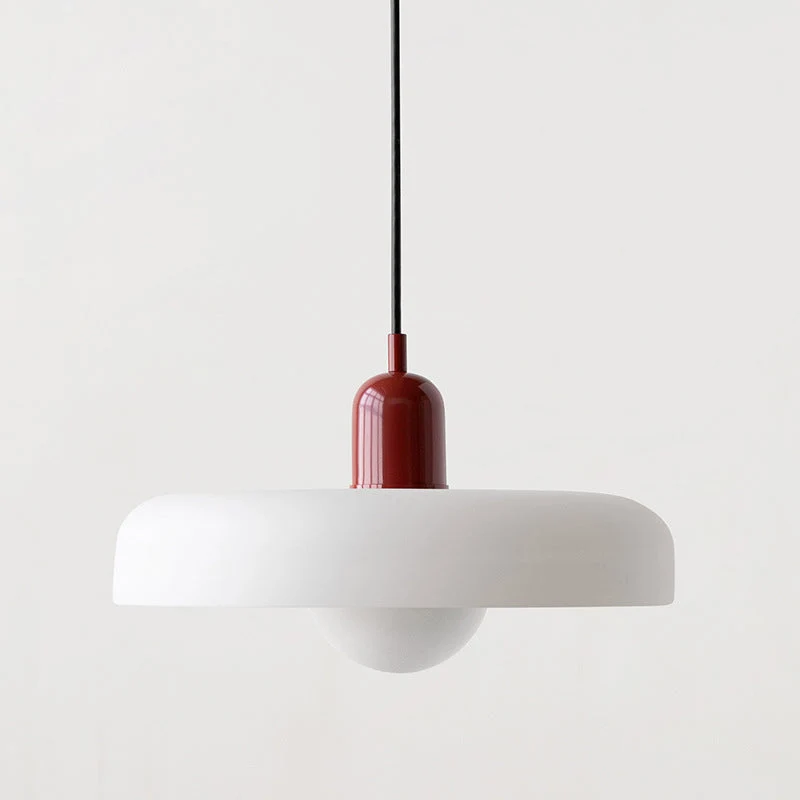 Farvet Glas Pendellampe fra Bauhaus