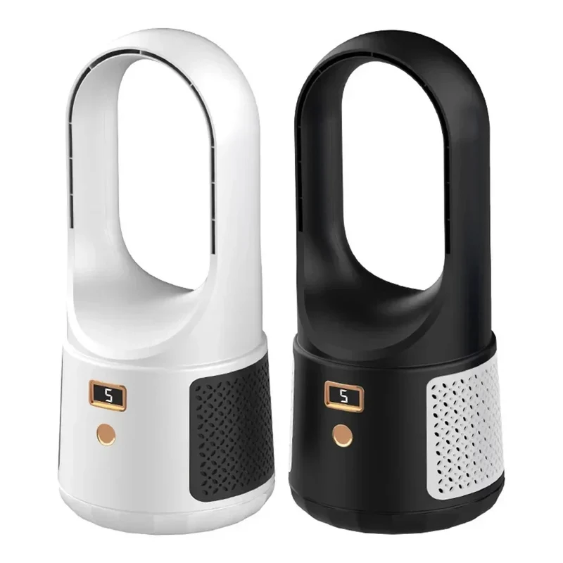 Kompakt USB Bladeless Ventilator – Rotorfri Bordventilator til Søvn og Kontor