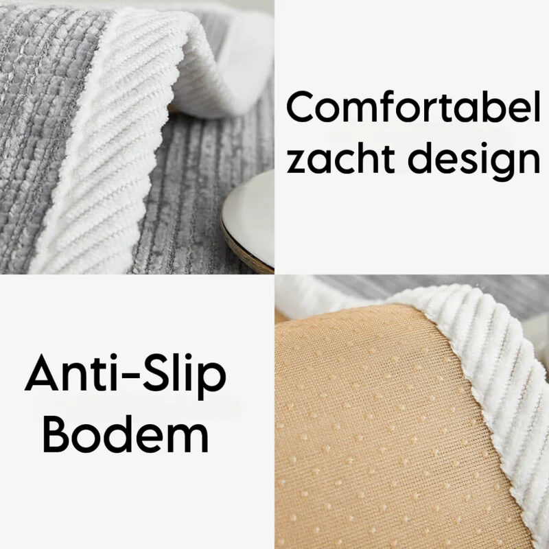 Antikratz Chenille Jacquard Sofaovertræk – Holdbart og Elegant