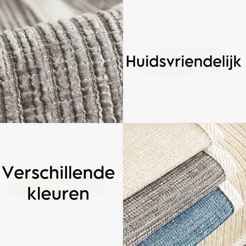 Antikratz Chenille Jacquard Sofaovertræk – Holdbart og Elegant