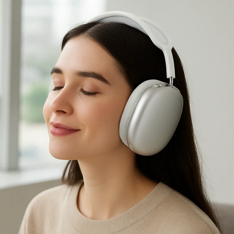 Trådløse støjreducerende over-ear høretelefoner med Bluetooth