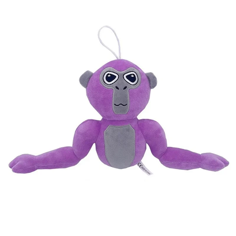 Farverig Abekat Plush Figur