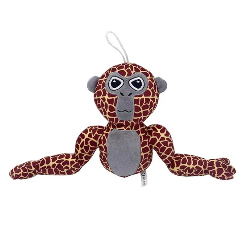 Farverig Abekat Plush Figur