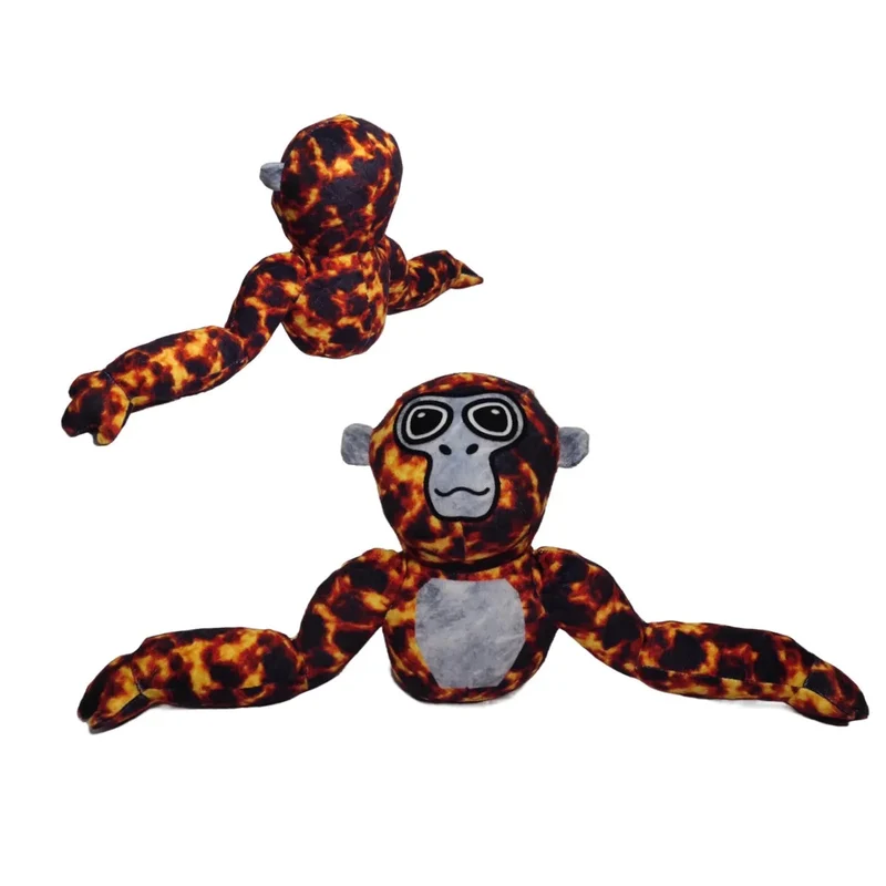 Farverig Abekat Plush Figur