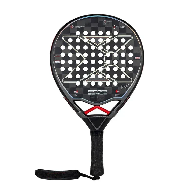 Letvægts Padel Racket i Carbonfiber med EVA Memory Skumkerne