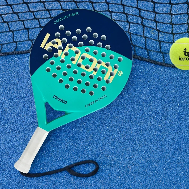 Letvægts Carbon Padel Bat med EVA Memory Skum Kerne og Taske