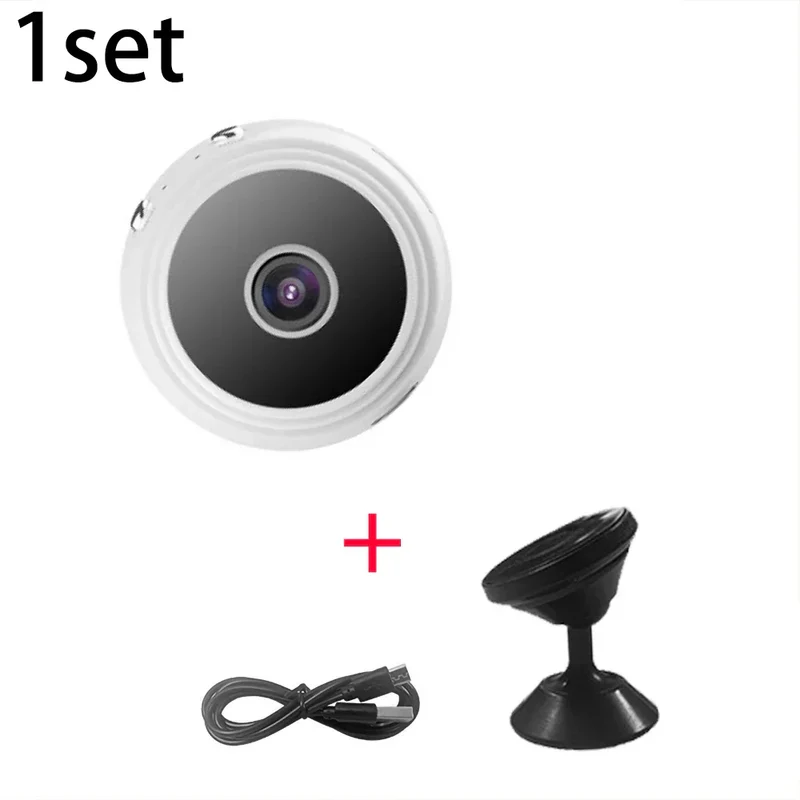 Trådløs Wifi Kamera med 1080P HD Nattsyn