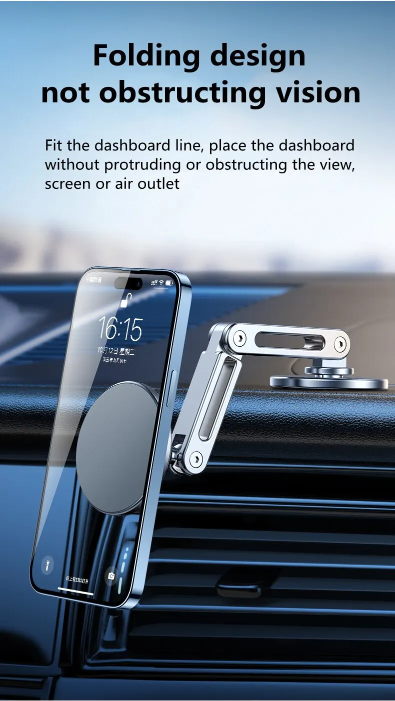 360° Drejelig Magnetisk Telefonholder