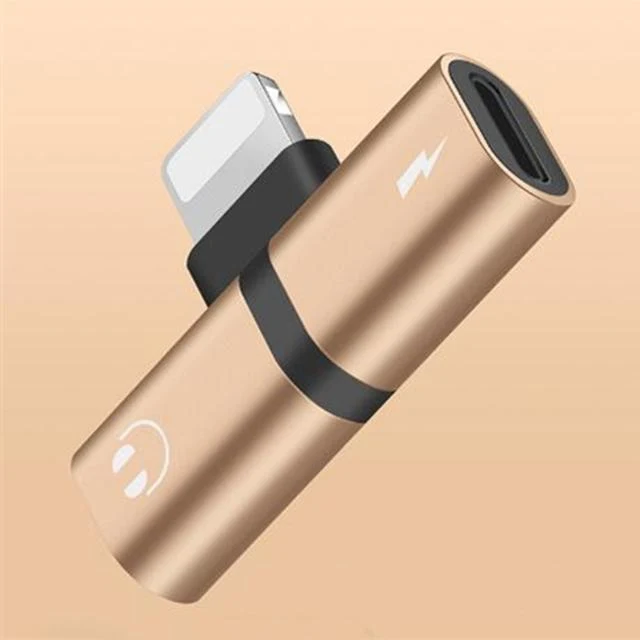 4-i-1 Lightning Adapter til iPhone – Øretelefoner (2 stk.)