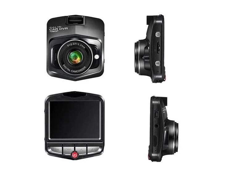 Full HD Dashcam med inbyggd skärm