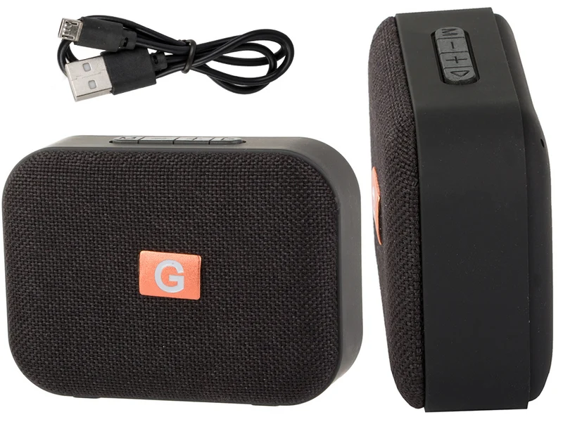 Kompakt trådlös Bluetooth-högtalare med FM-radio