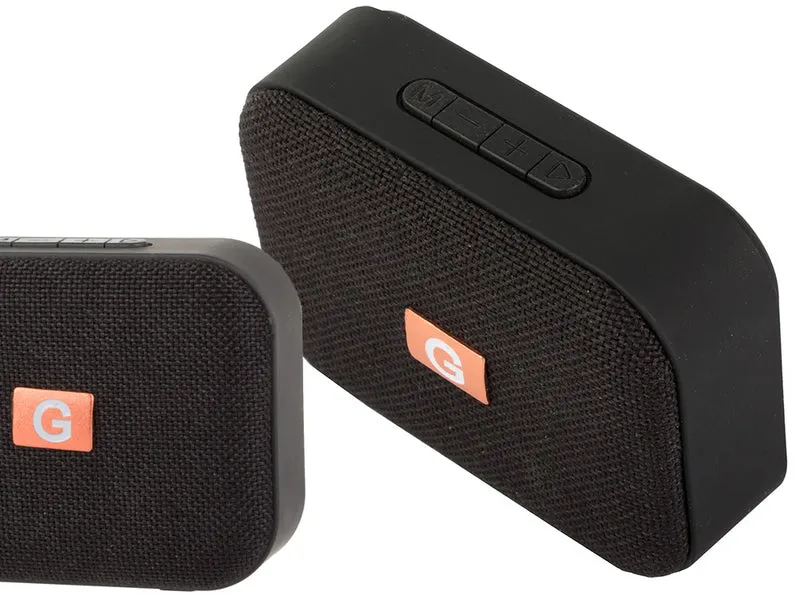 Kompakt trådlös Bluetooth-högtalare med FM-radio