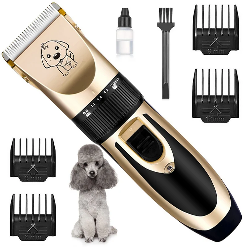 Electric Clipper Set för husdjur - Perfekt för hundar och katter