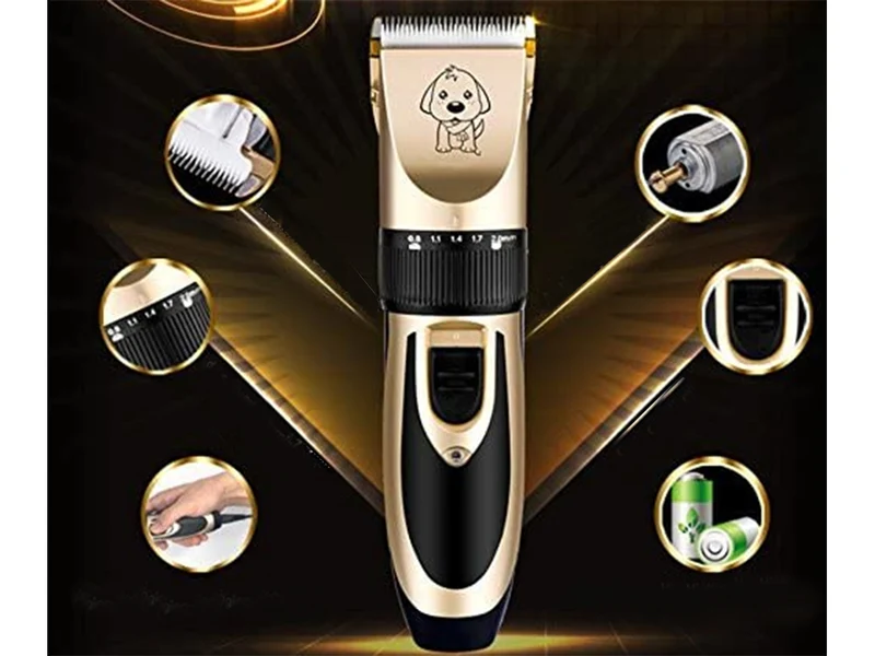 Electric Clipper Set för husdjur - Perfekt för hundar och katter