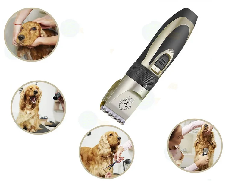 Electric Clipper Set för husdjur - Perfekt för hundar och katter