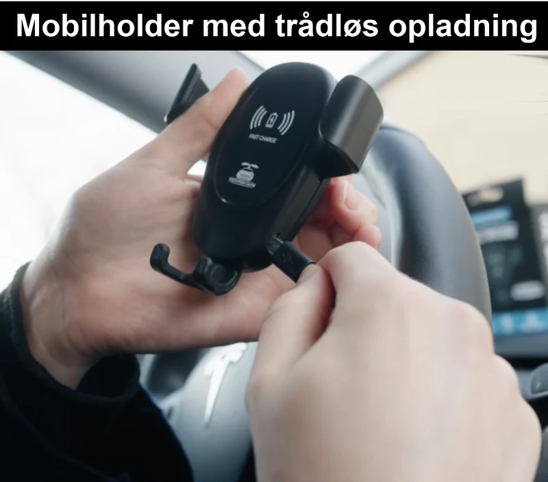 Mobilhållare trådlös laddning
