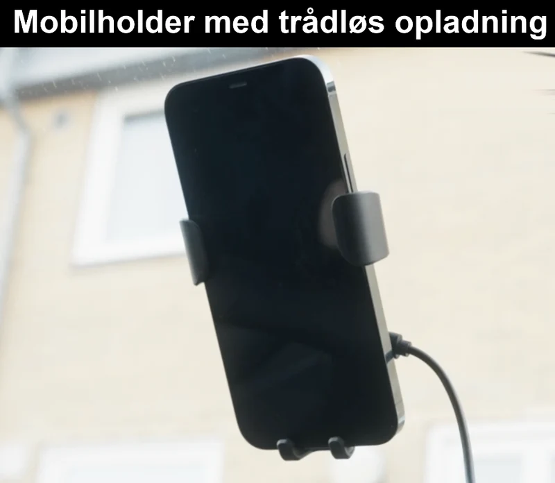 Mobilhållare trådlös laddning