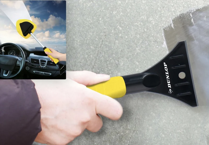 Dunlop isskrapa och fönsterputs 2 i 1