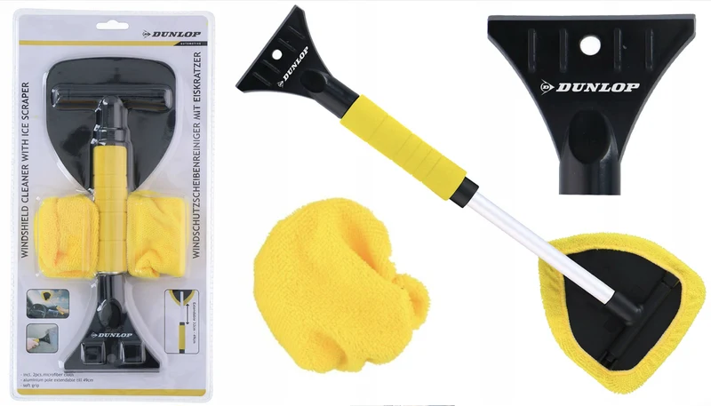 Dunlop isskrapa och fönsterputs 2 i 1