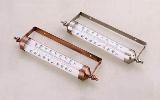 Utomhustermometer i koppar, snygg design