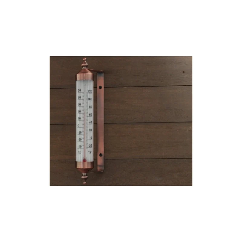 Utomhustermometer i koppar, snygg design
