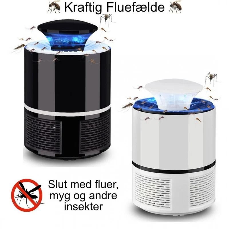 Kraftig elektrisk UV-insektslampa – Mygg- och Flugfälla med USB