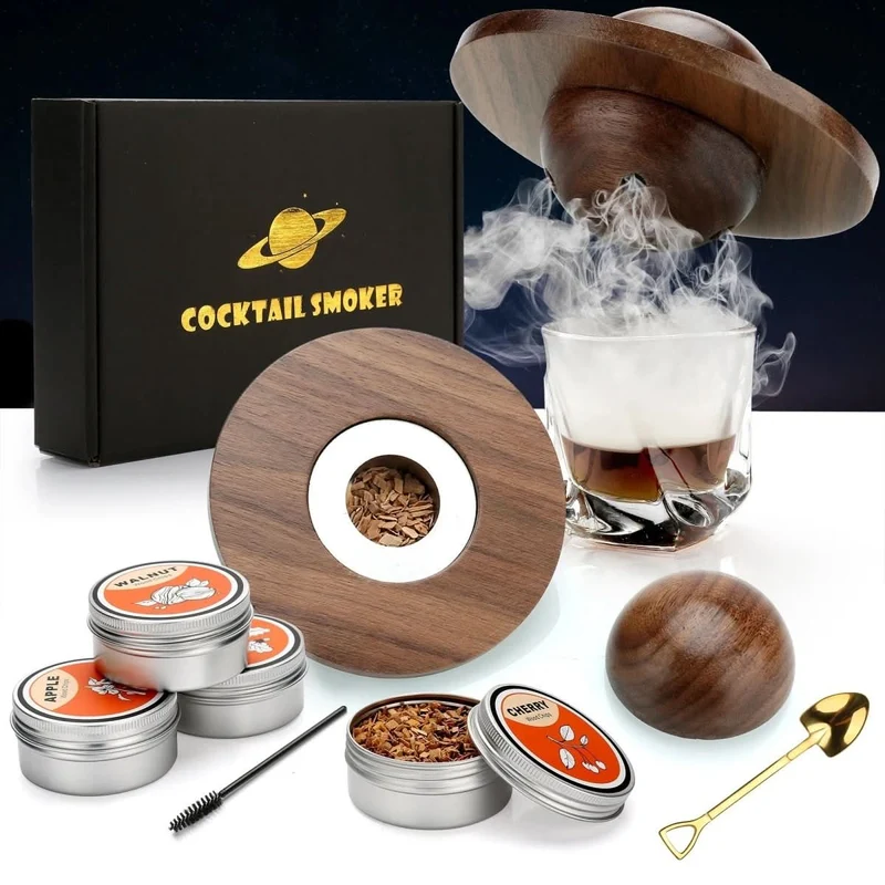 Cocktail Røger Sæt til Whiskey- og Bourbon-Entusiaster