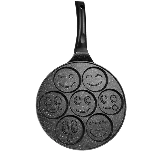Pannkakspanna med smileys - lägg till kul i din matlagning