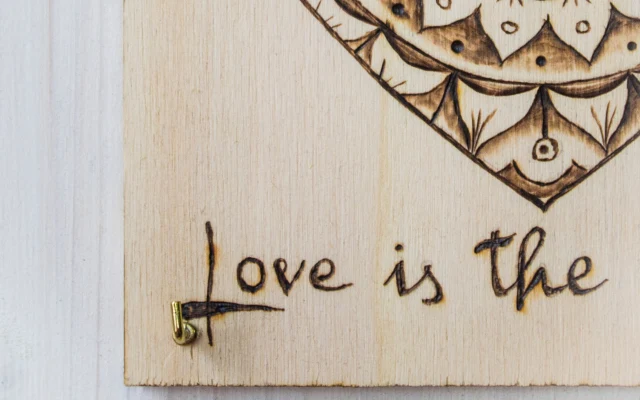 Pyrografi brännare set