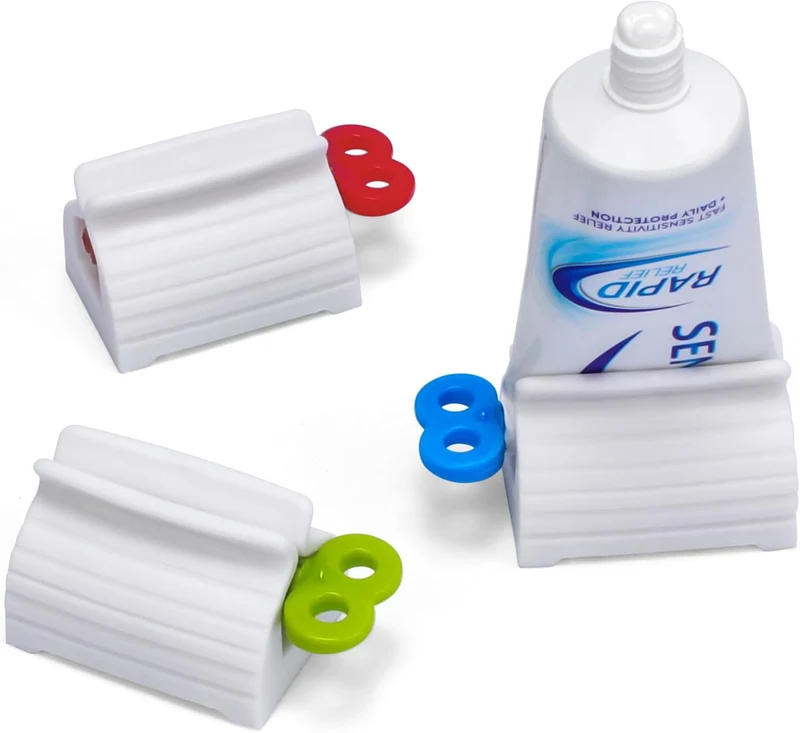 Tubenpresser til tandpasta med rullefunktion | Dispenser i ABS til cremer og kosmetik