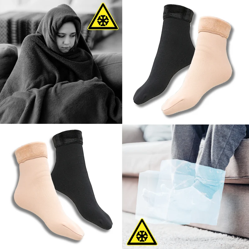 Unisex Thermosokker - 1+1 Gratis - Komfortable Sokker til Varme Fødder