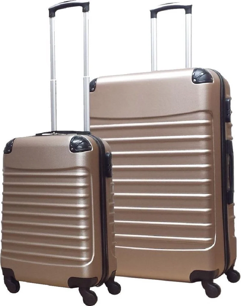 Rejsetaske sæt i 2 dele – ABS material