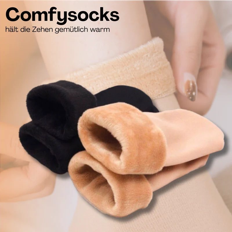 4-Pak Thermosokker - Unisex One Size - til varme fødder